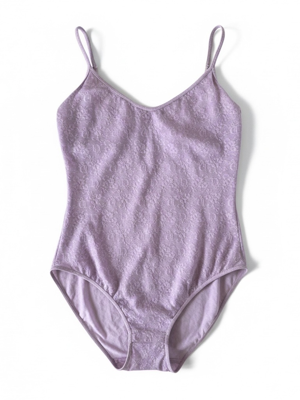 Dior  Lavender Lace Bodysuit NWT Monogram Camisole bodysuit